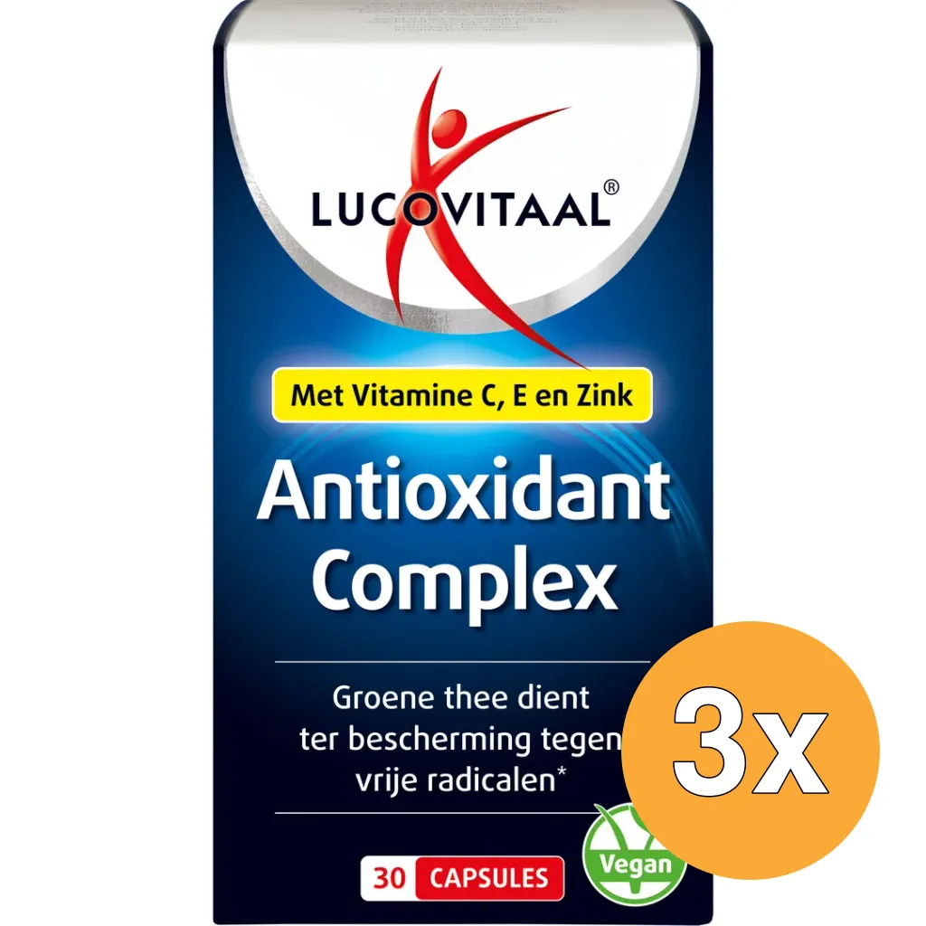 3x Lucovitaal Antioxidant Complex (30 capsules)
