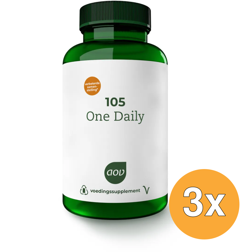 3x AOV 105 One daily (60 tabletten)