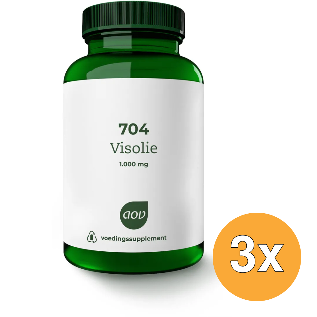 3x Aov 704 Visolie 1000Mg (120 Vega capsules)