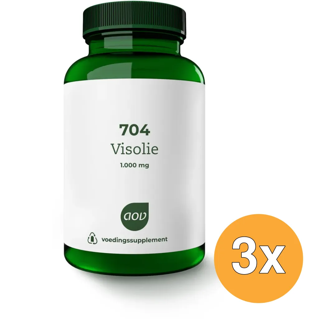 3x Aov 704 Visolie 1000Mg (120 Vega capsules)