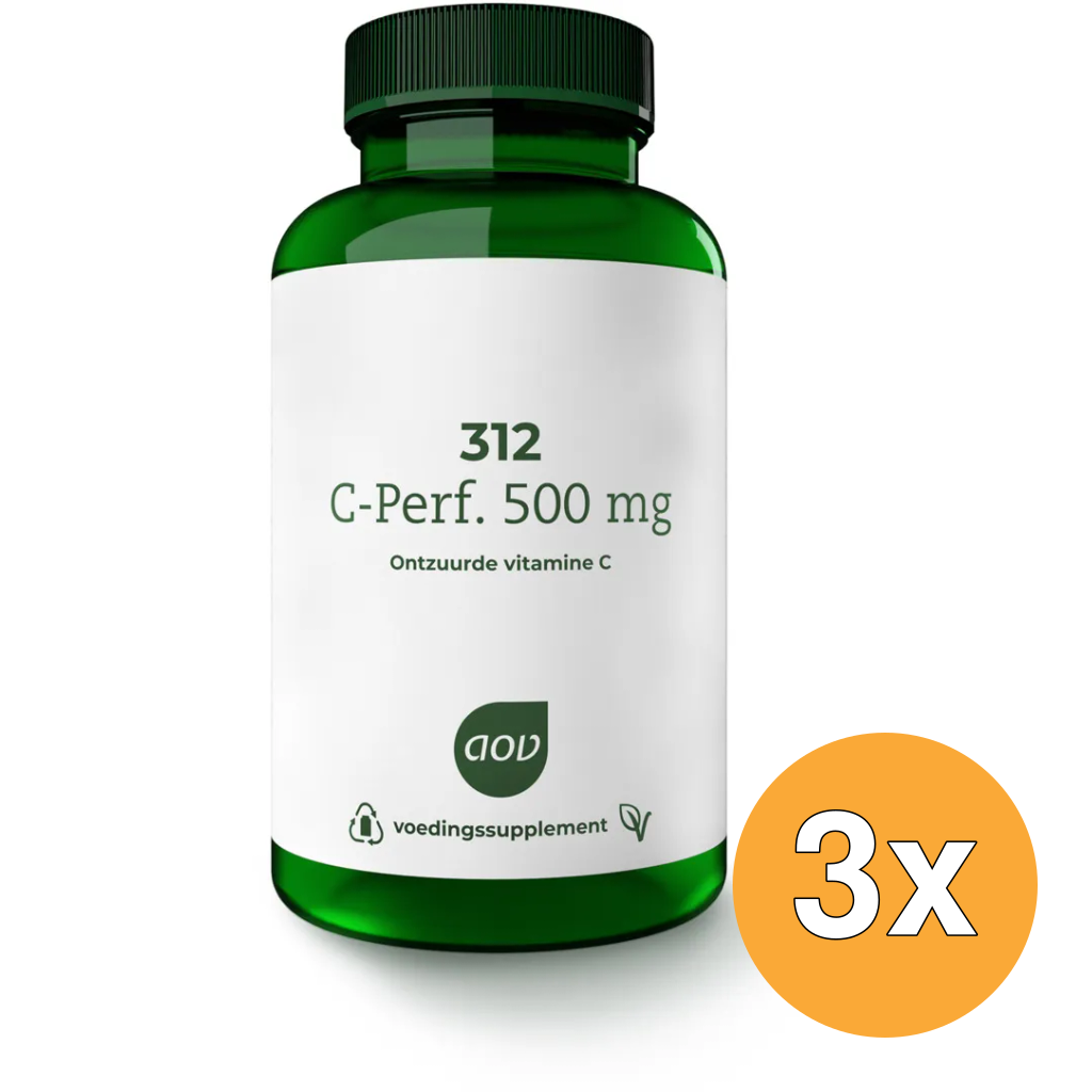 3x AOV 312 C-Perfect 500mg (120 tabletten)