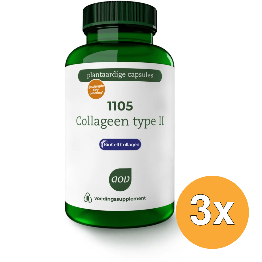 3x Aov 1105 Collageen Type Ii (90 vega capsules)