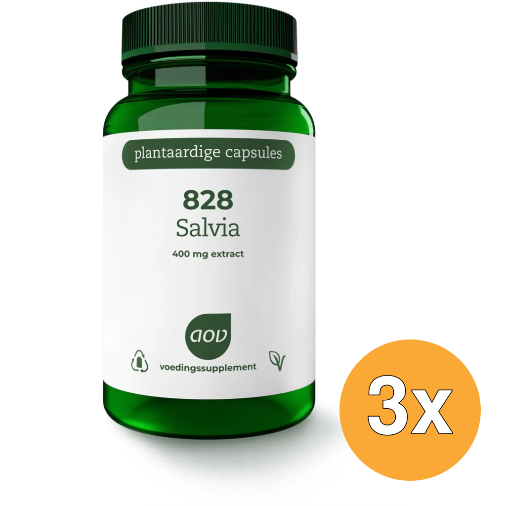 3x Aov 828 Salvia (60 vega capsules)