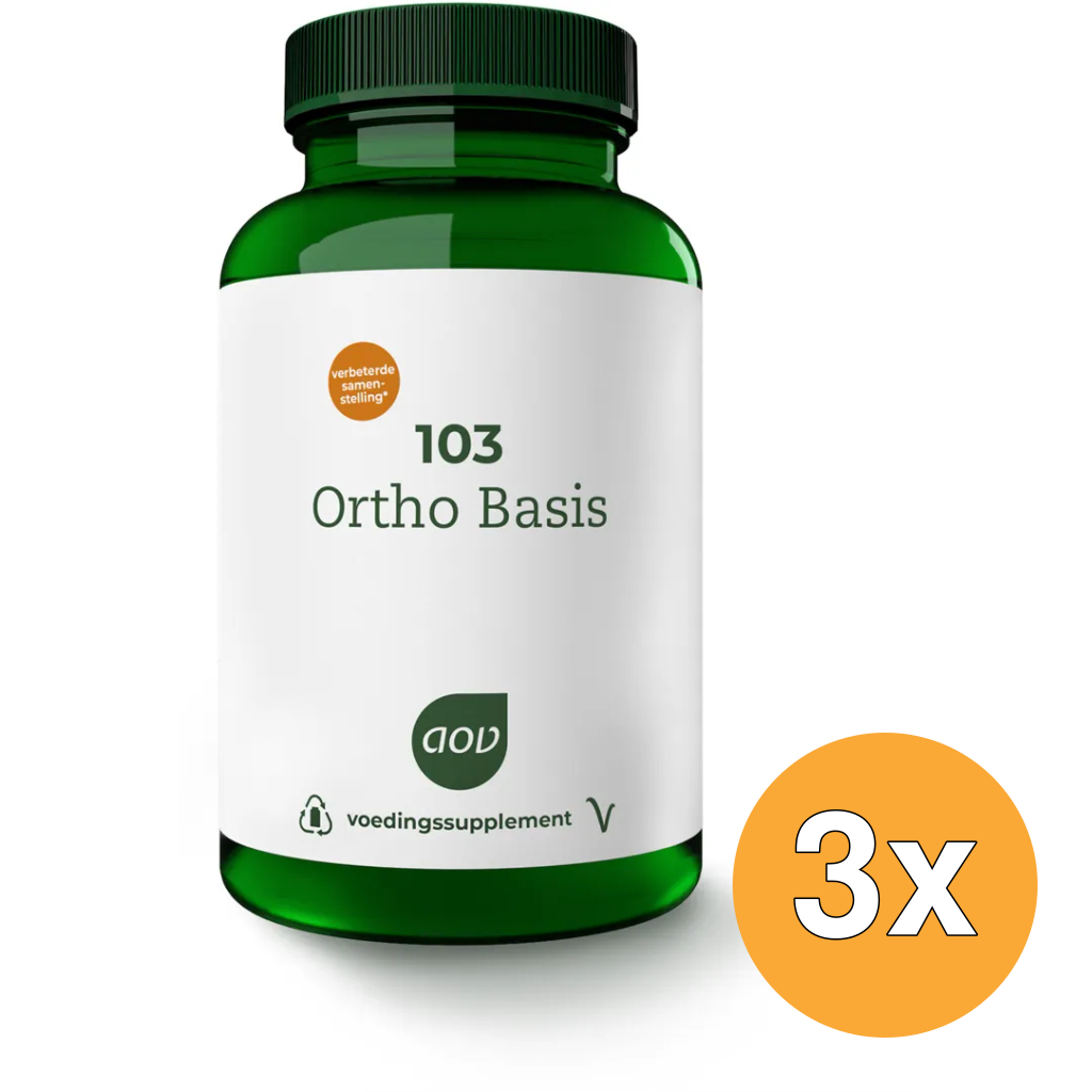 3x AOV 103 Ortho basis (90 tabletten)