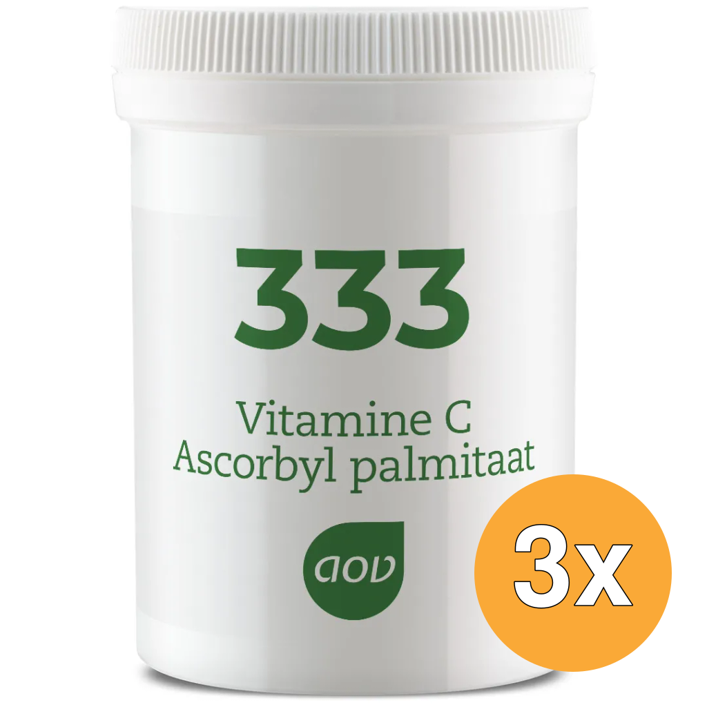 3x AOV 333 Vitamine C ascorbyl palmitaat (60 gr)