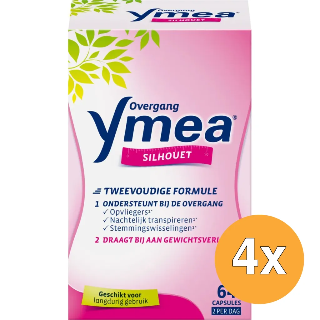 4x Ymea Overgang Silhouet (64 capsules)