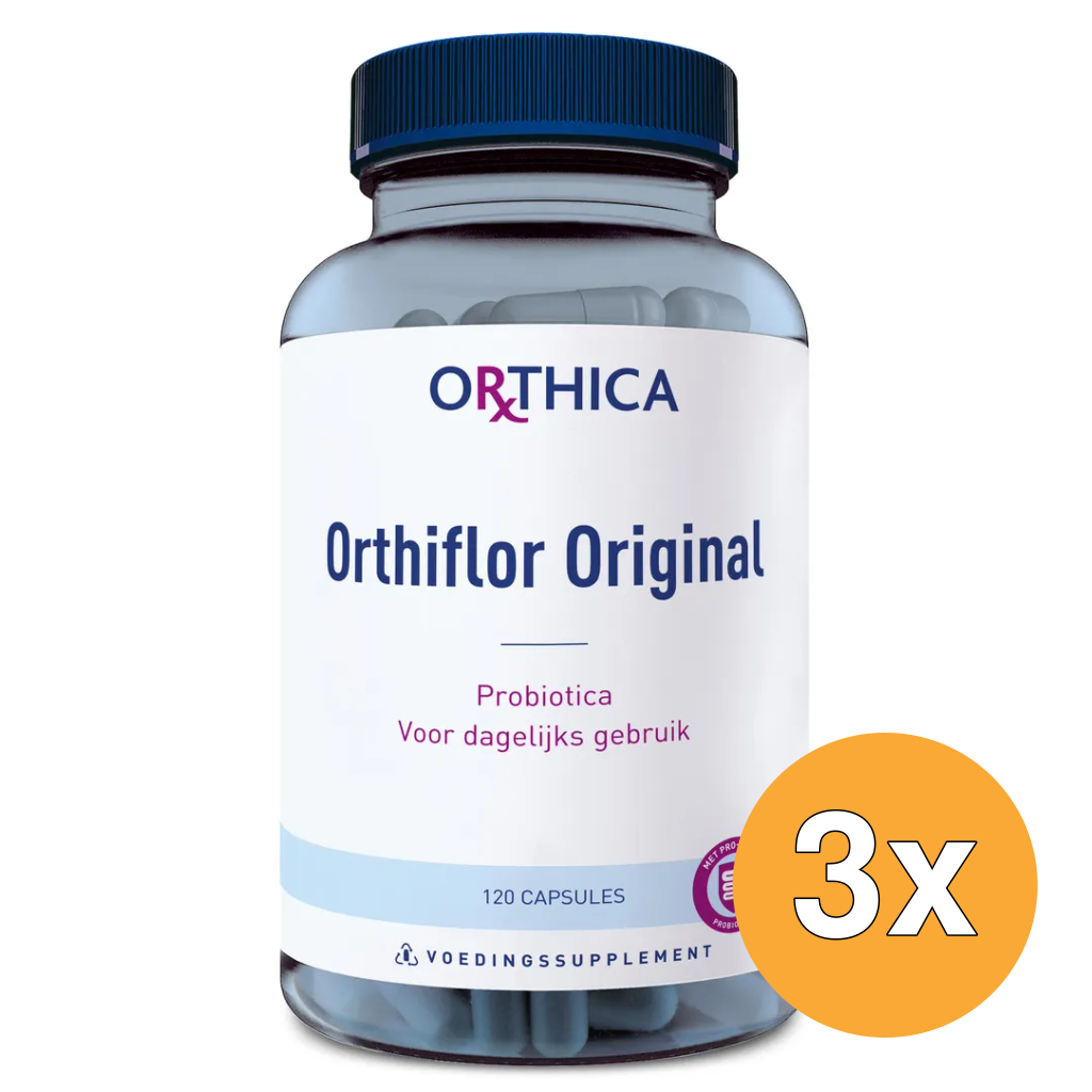 3x Orthica Orthiflor Original (120 capsules)