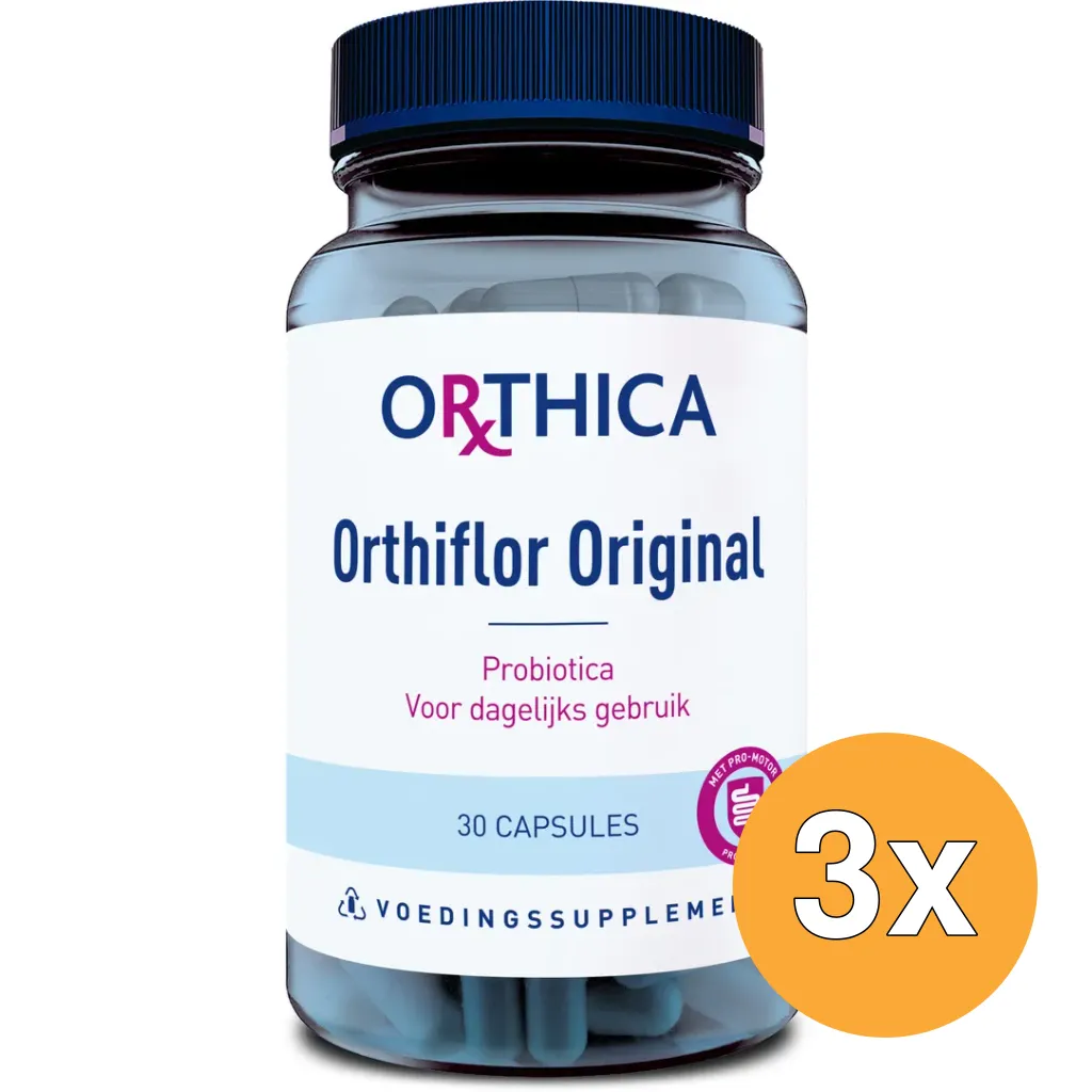 3x Orthica Orthiflor Original (30 capsules)