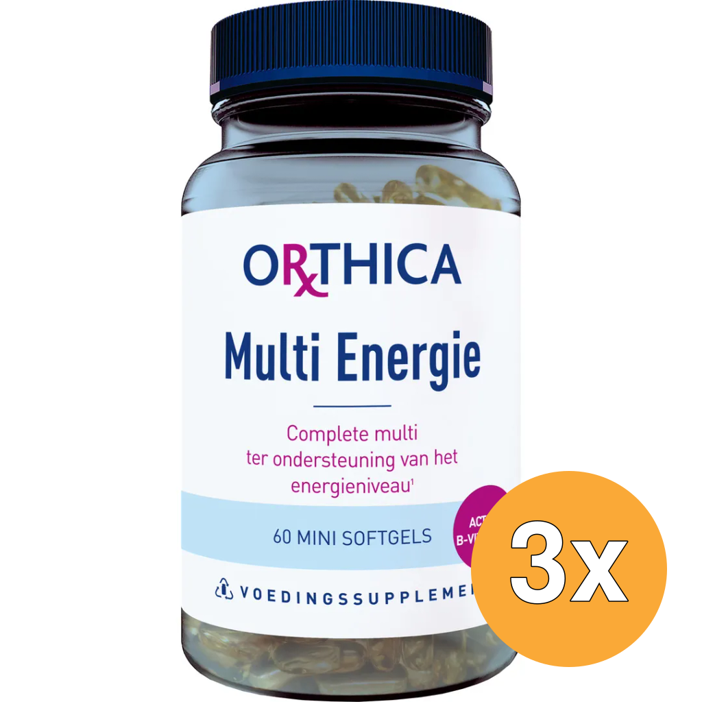 3x Orthica Multi Energie (60 softgels)