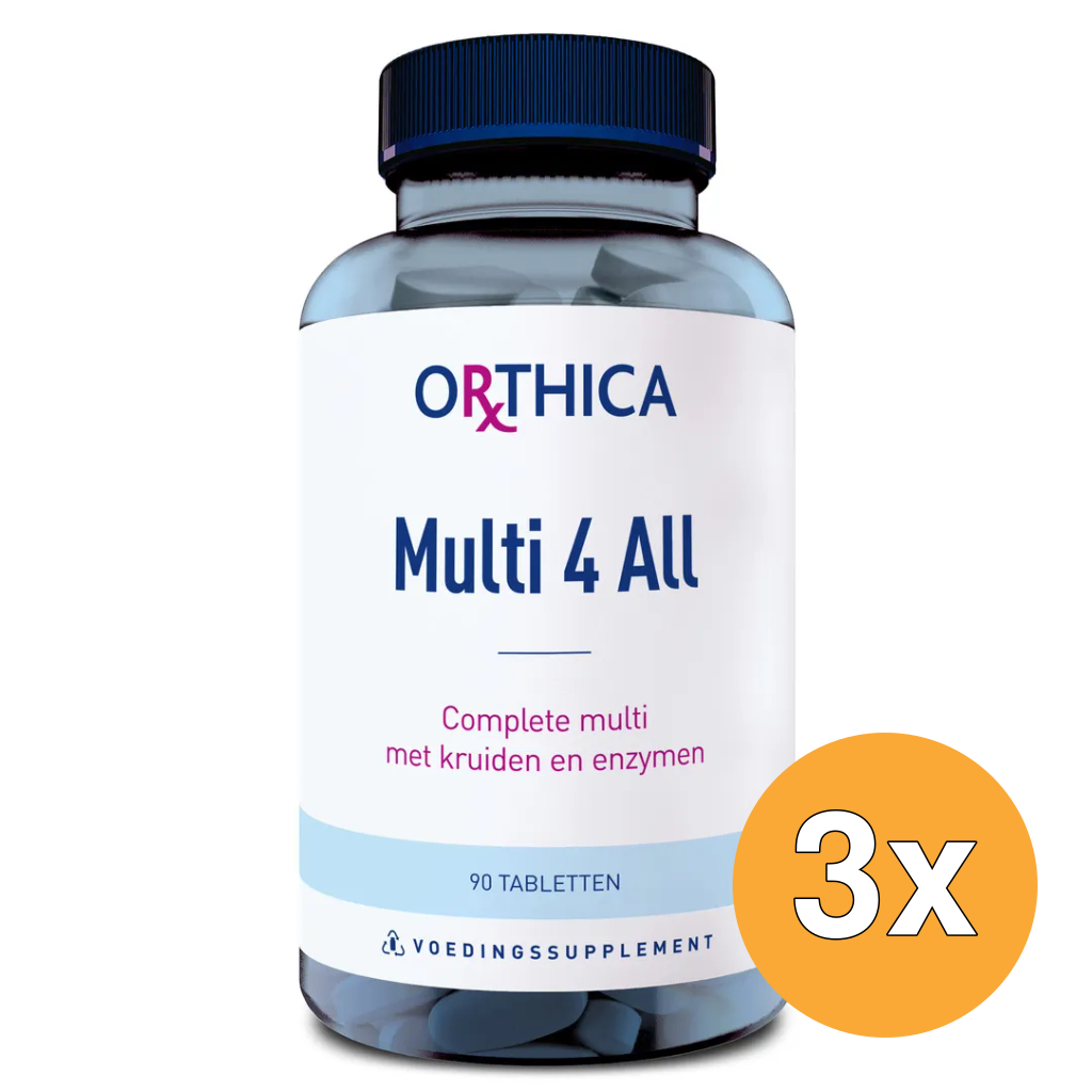 3x Orthica Multi 4 All (90 tabletten)