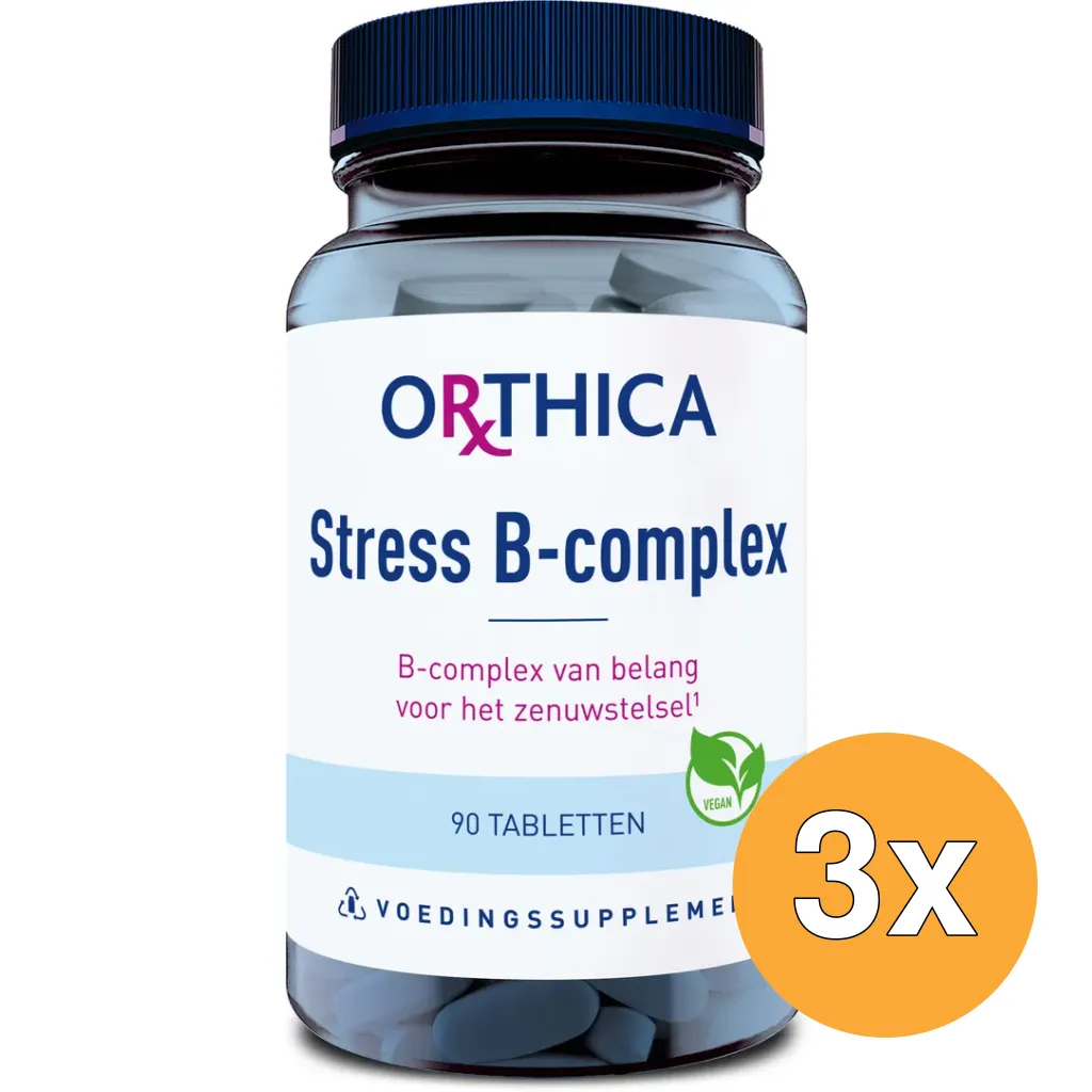 3x Orthica Stress B Complex (90 tabletten)
