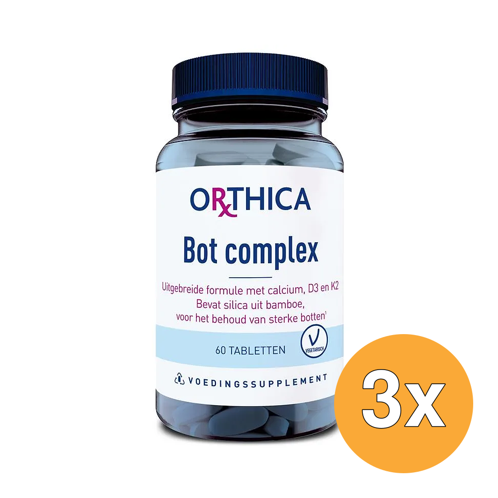 3x Orthica Bot complex (60 tabletten)
