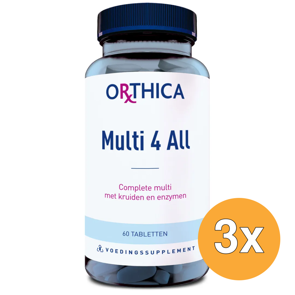 3x Orthica Multi 4 All (60 tabletten)