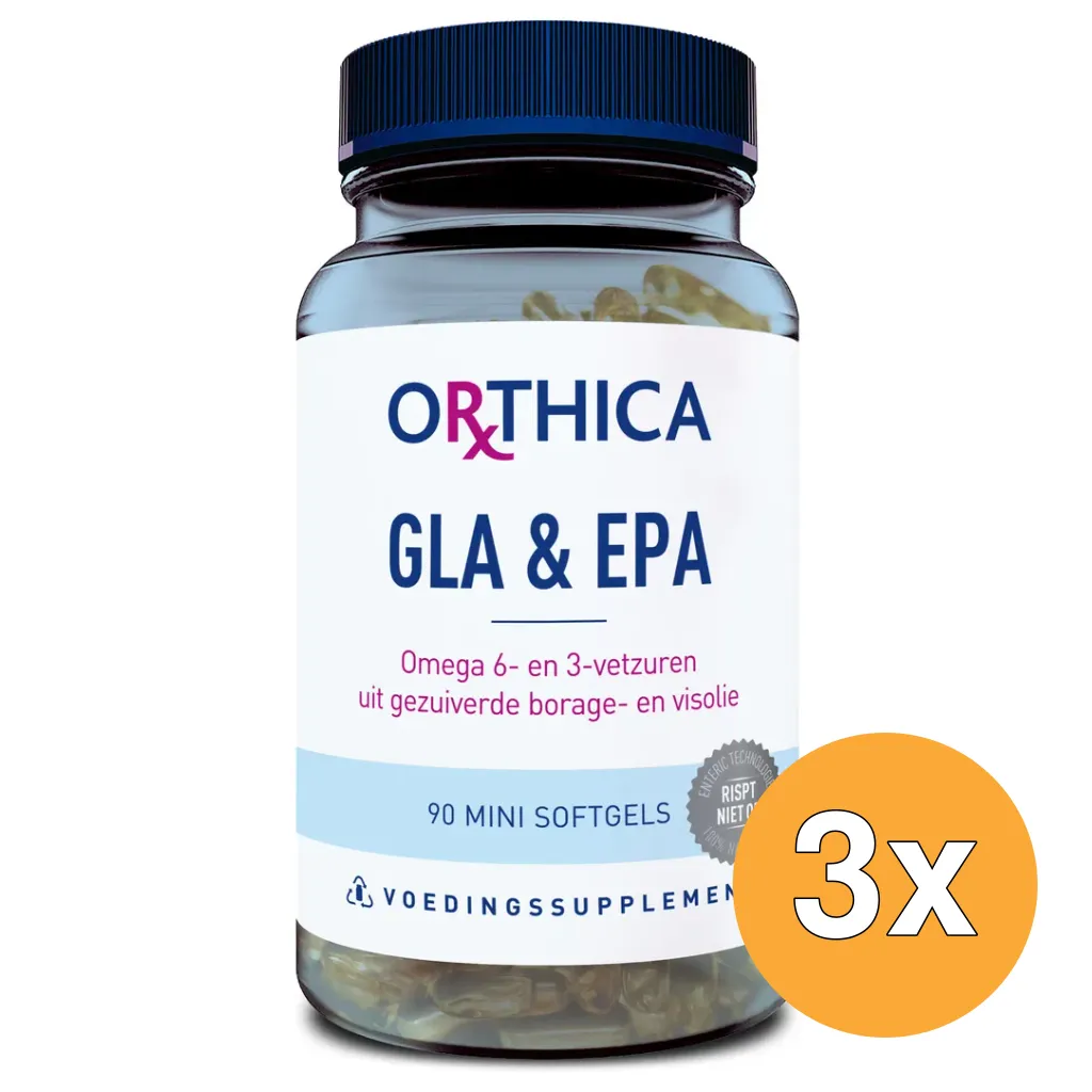 3x Orthica Gla & Epa (90 softgels)