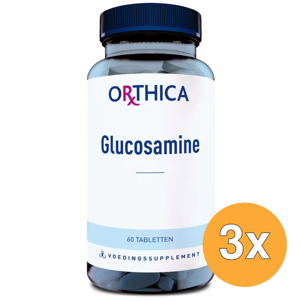 3x Orthica Glucosamine (60 tabletten)