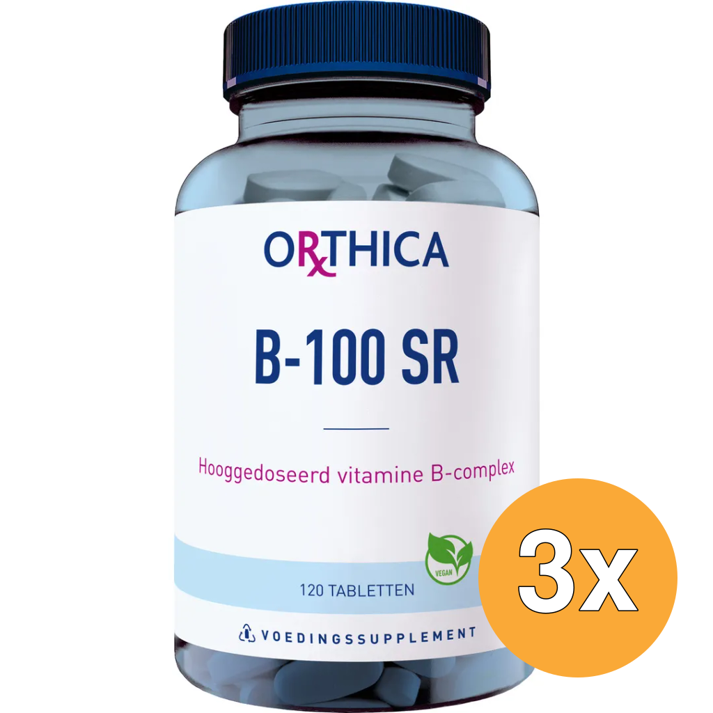 3x Orthica B-100 SR (120 tabletten)