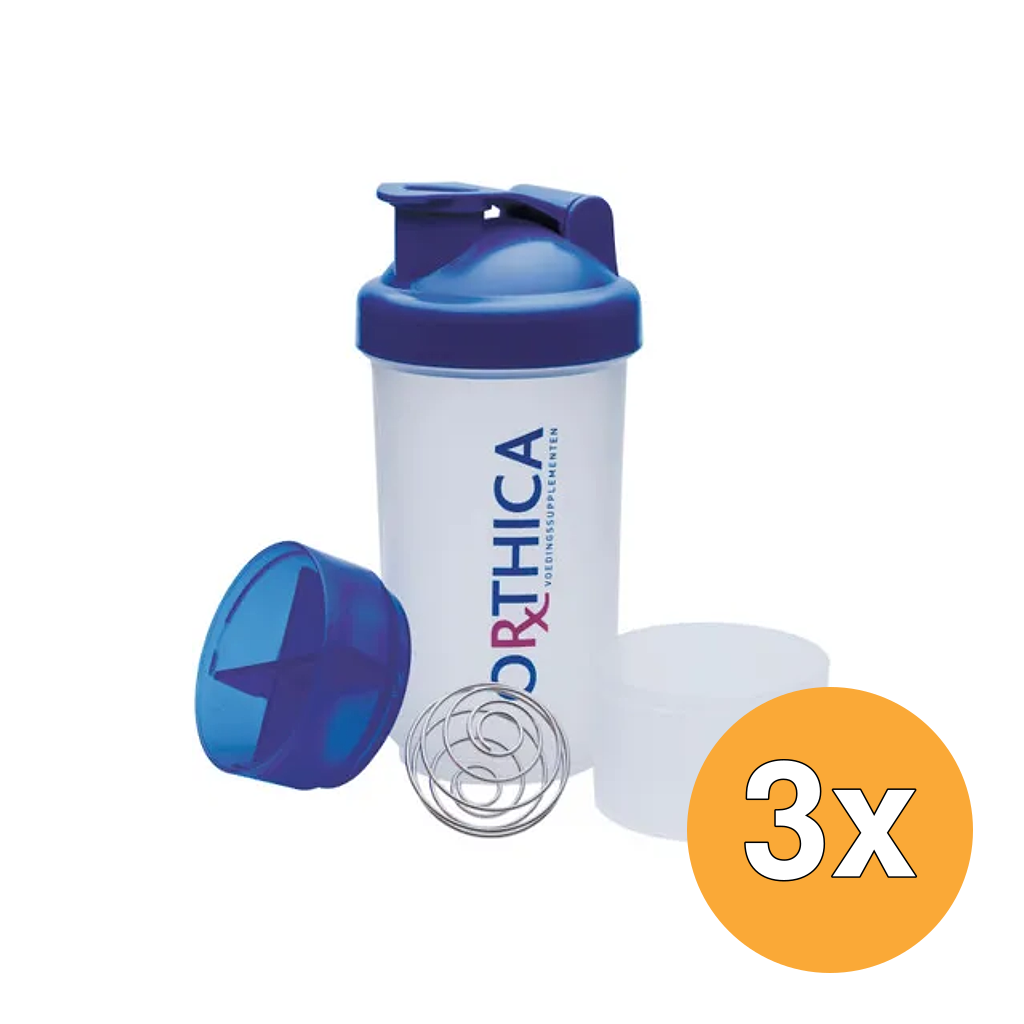 3x Orthica Shaker Cup (600 ml)