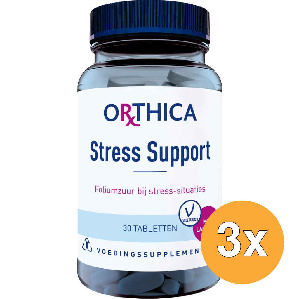 3x Orthica Stress Support (30 stuks)