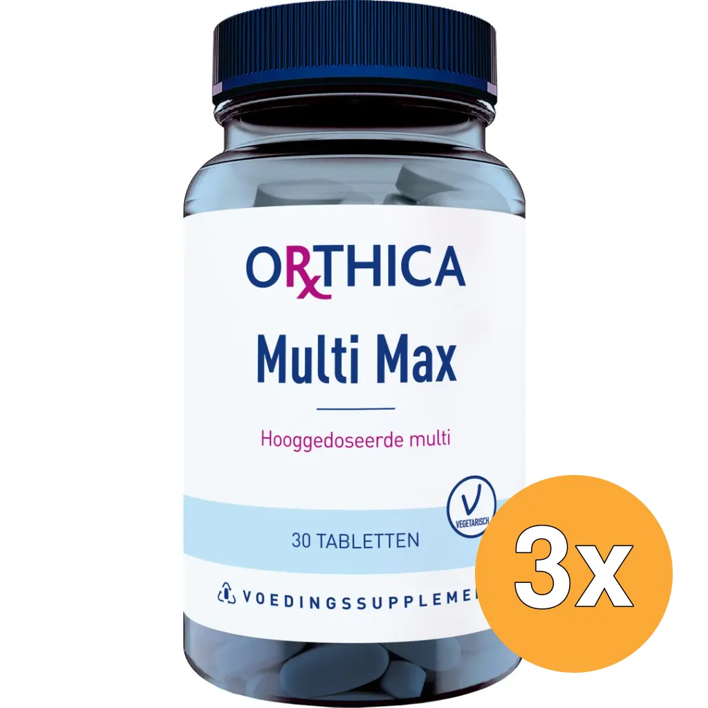 3x Orthica Multi Max (30 tabletten)