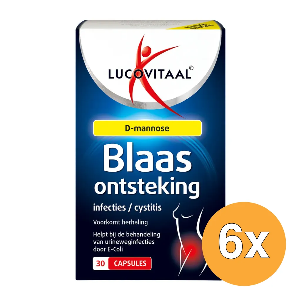 6x Lucovitaal Blaasontsteking (30 capsules)