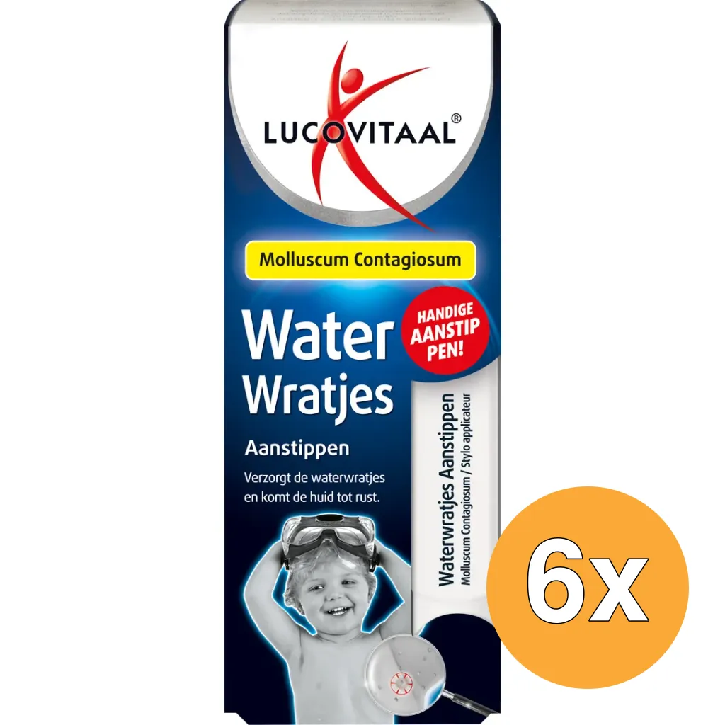 6x Lucovitaal Waterwratjes (15 ml)
