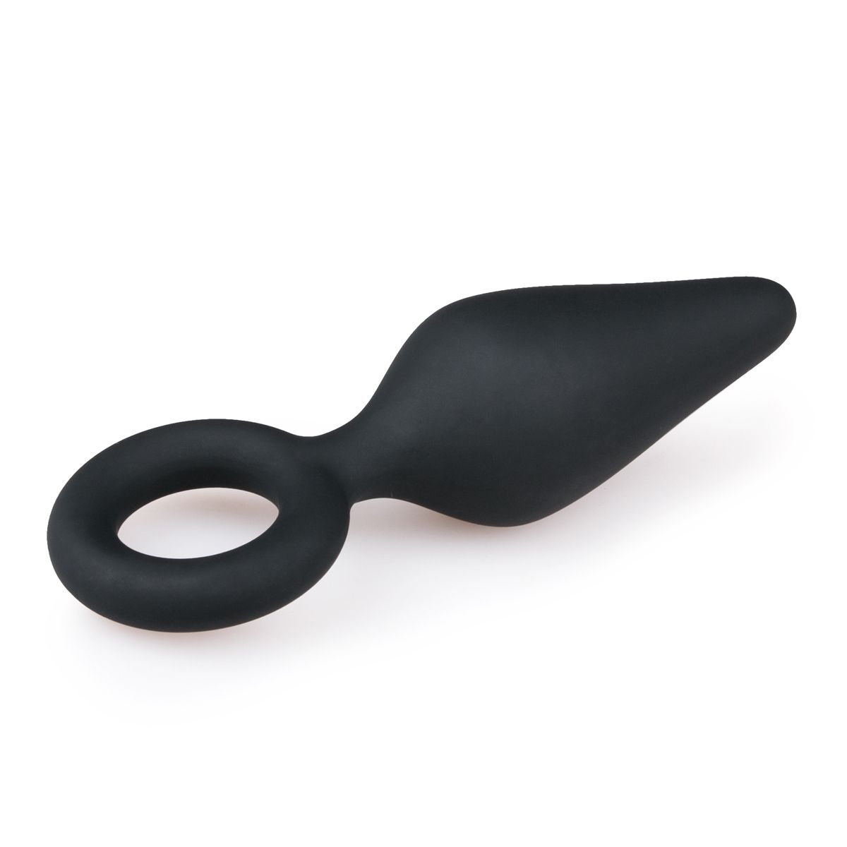 Easytoys Anal Collection - Buttplug with Pull Ring Medium Zwart (1 stuk) - image 3