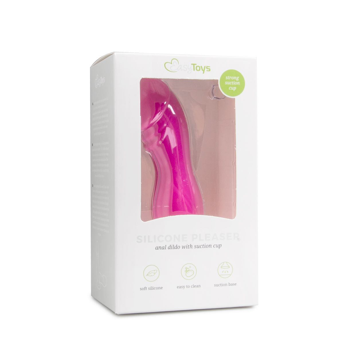 Easytoys Anal Collection - Silicone Suction Cup Dildo Roze (1 stuk) - image 5