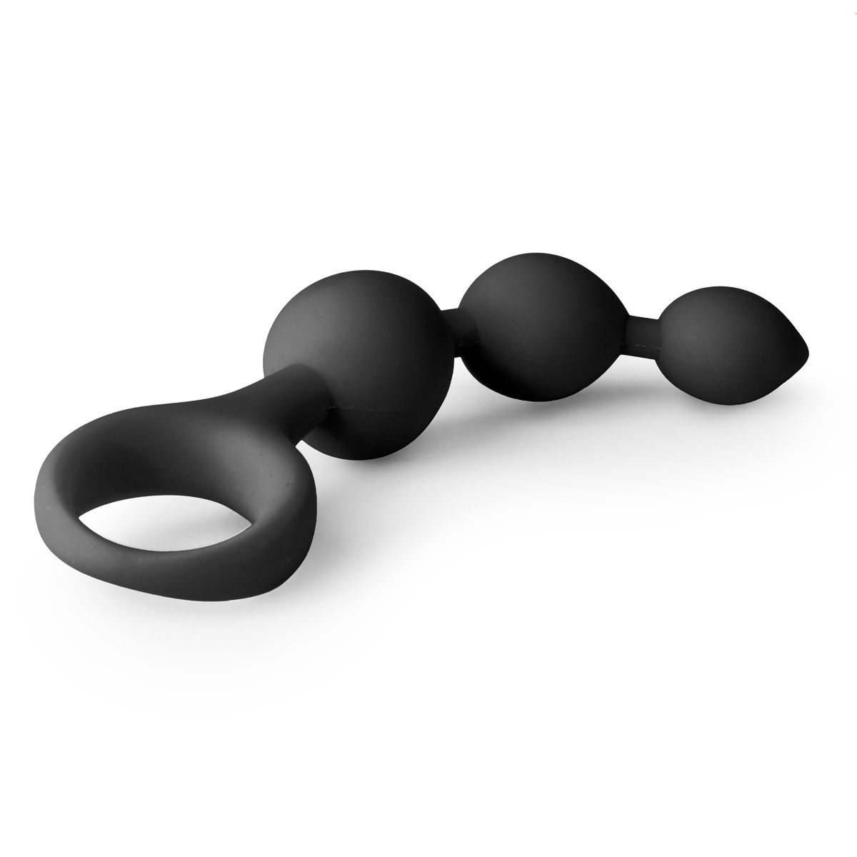 Easytoys Anal Collection - Silicone Anal Bead Dildo Zwart (1 stuk) - image 3