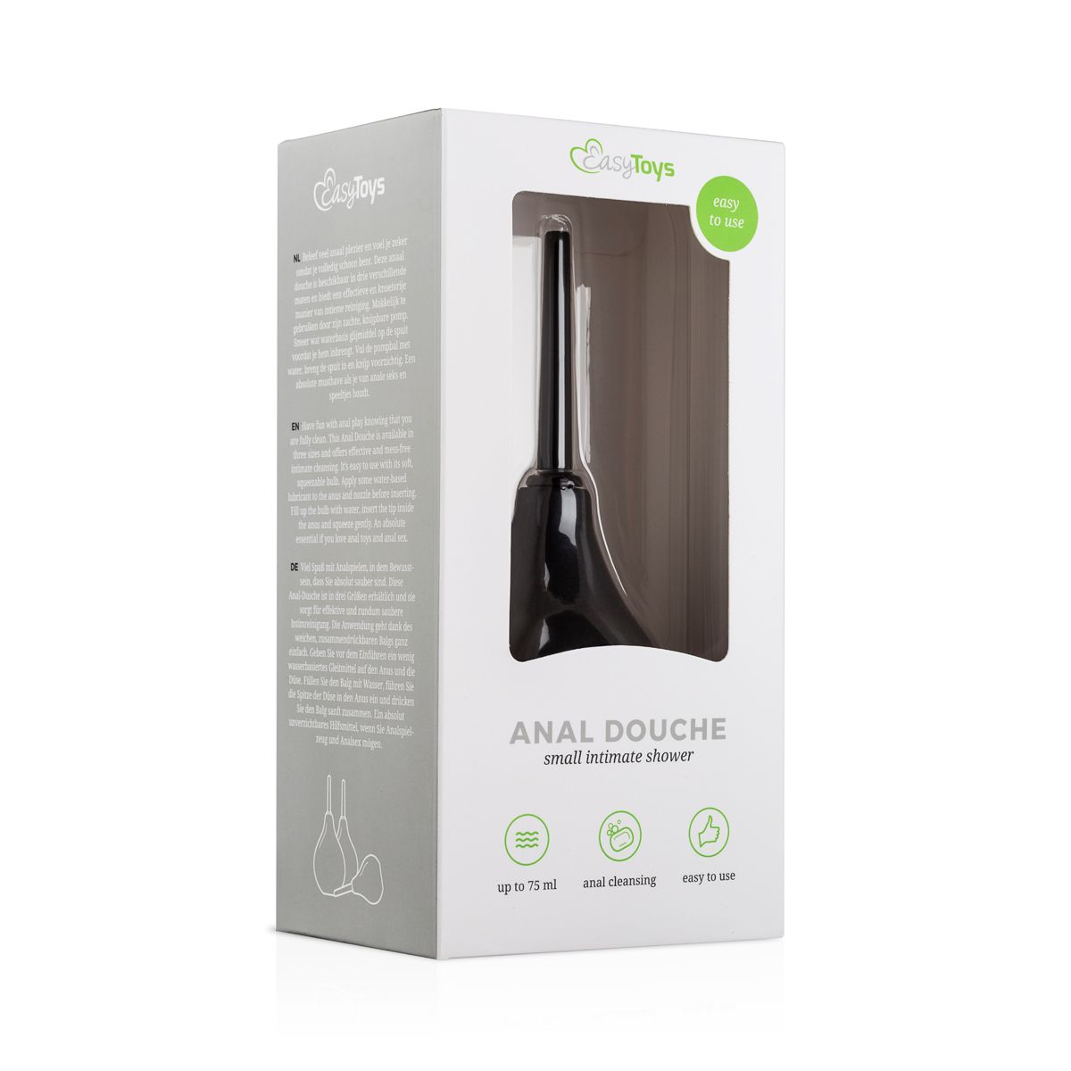 Easytoys Anal Collection - Anal Douche Small Zwart (1 stuk) - image 5