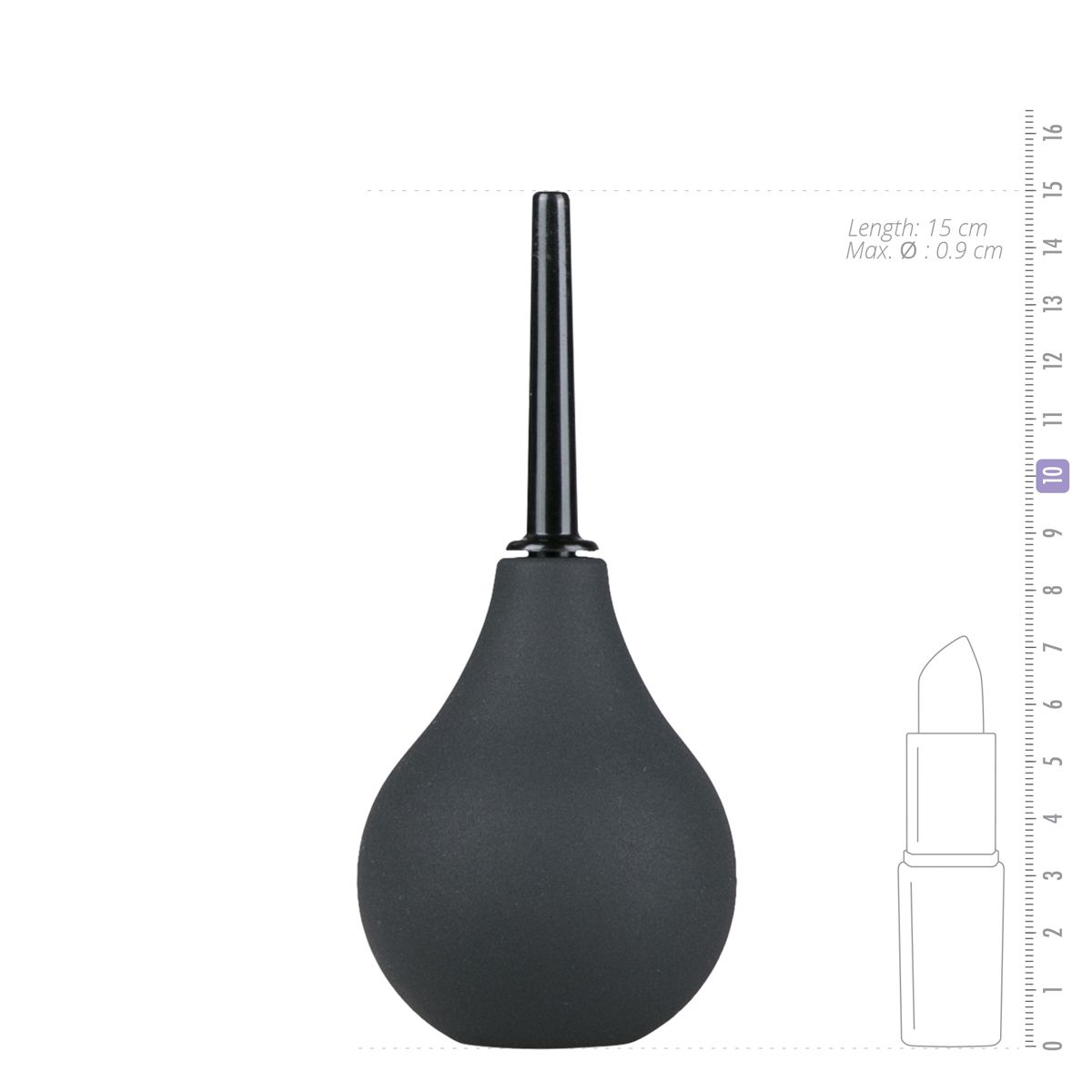 Easytoys Anal Collection - Anal Douche Medium Zwart (1 stuk) - image 4