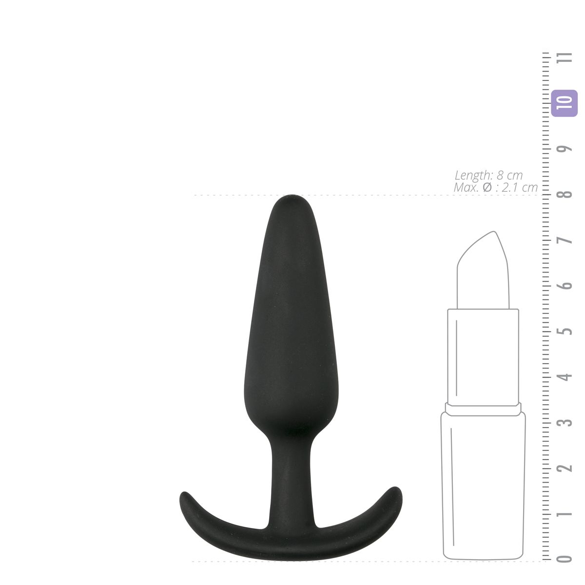 Easytoys Anal Collection - Buttplug Small Zwart (1 stuk) - image 4