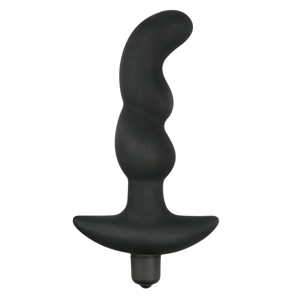 Easytoys Anal Collection - Silicone Prostate Vibrator Zwart (1 stuk)