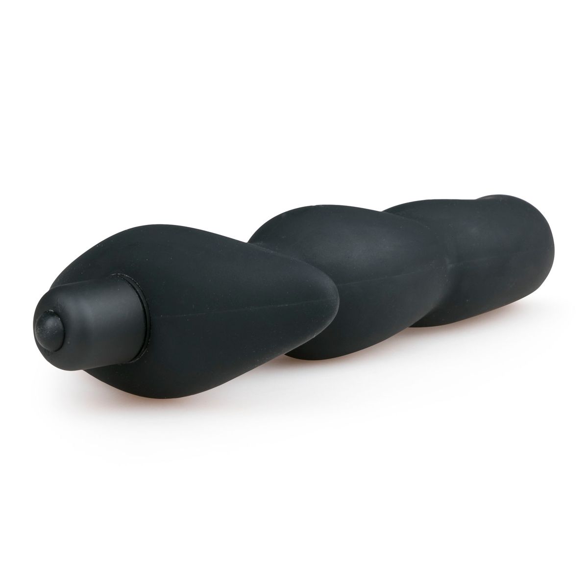 Easytoys Anal Collection - Silicone Prostate Vibrator Zwart (1 stuk) - image 3