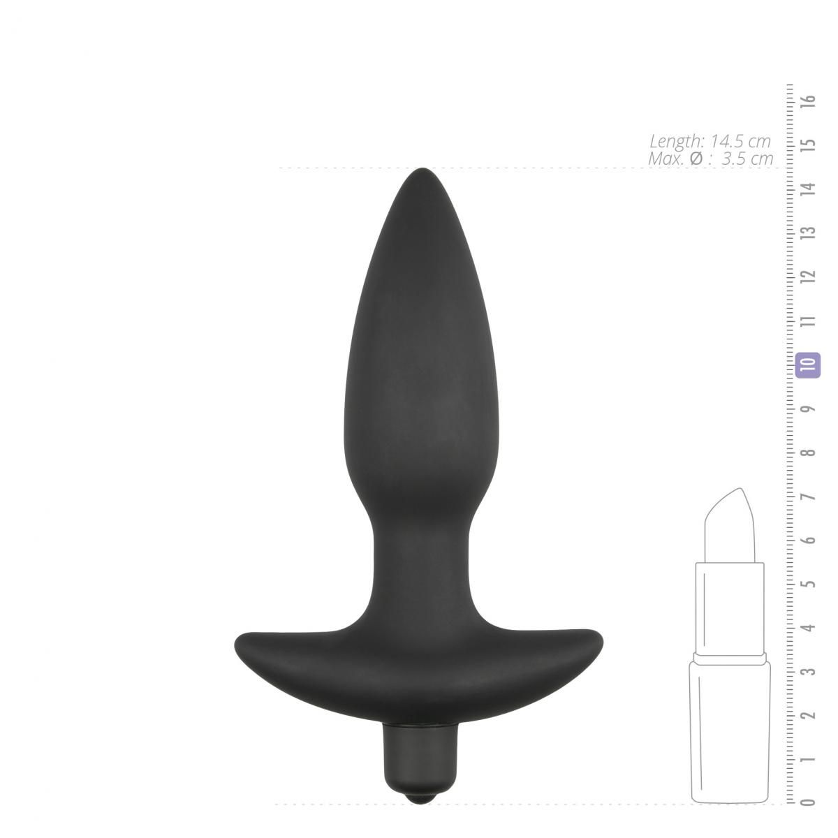 Easytoys Anal Collection - Silicone Perineum Tickler Zwart (1 stuk) - image 4