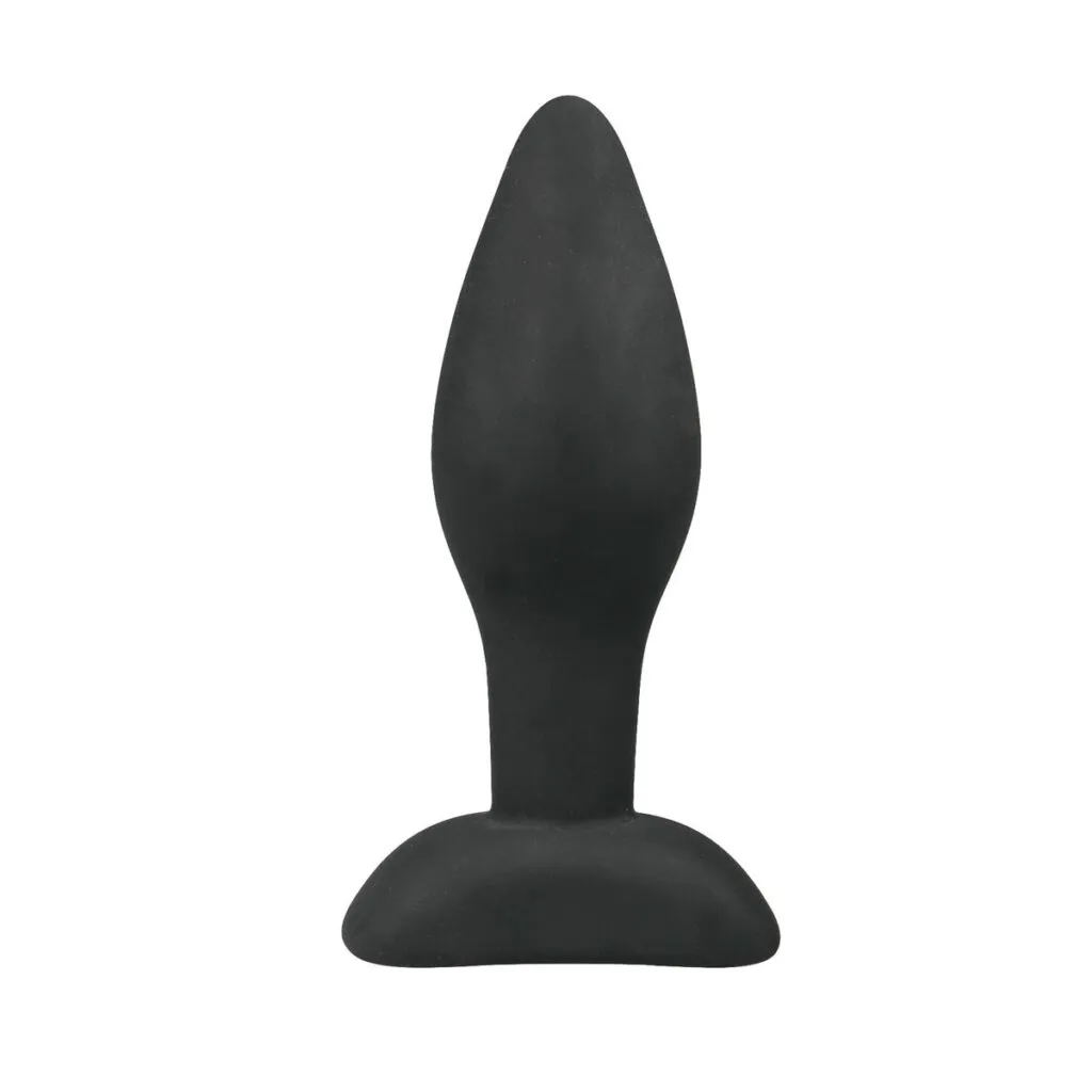Easytoys Anal Collection - Silicone Buttplug Small Zwart (1 stuk)