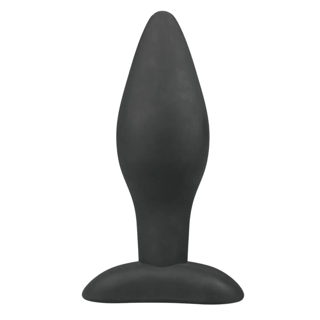 Easytoys Anal Collection - Silicone Buttplug Large Zwart (1 stuk)