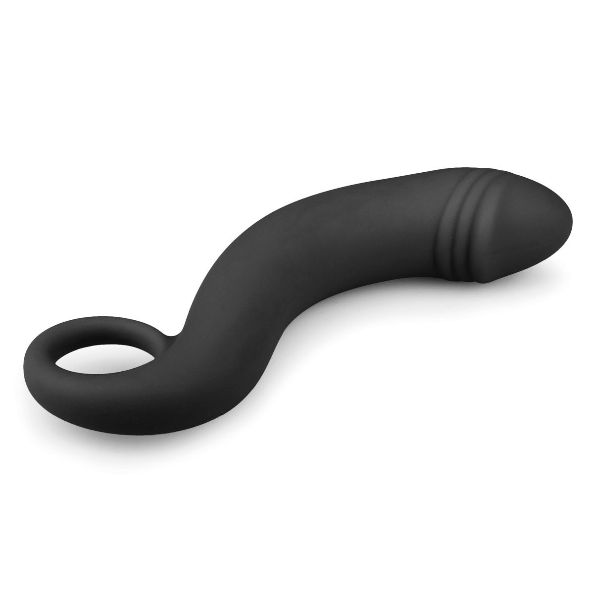 Easytoys Anal Collection - Silicone Prostate Dildo Zwart (1 stuk) - image 4