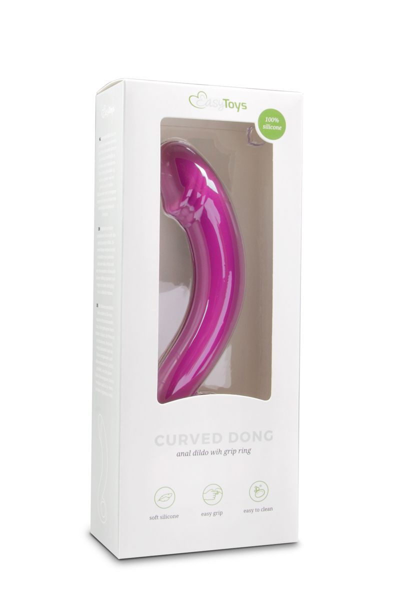 Easytoys Anal Collection - Silicone Prostate Dildo Roze (1 stuk)