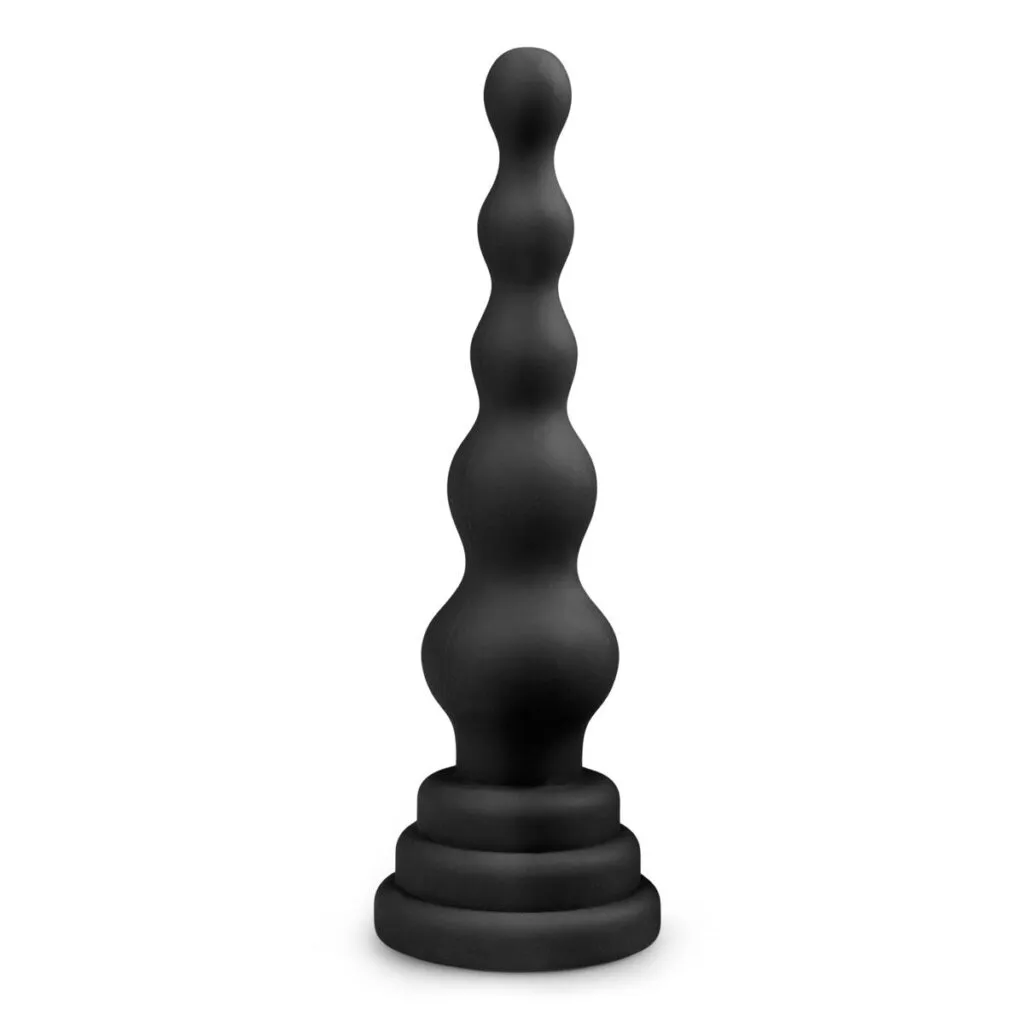 Easytoys Anal Collection - Beaded Cone Zwart (1 stuk)