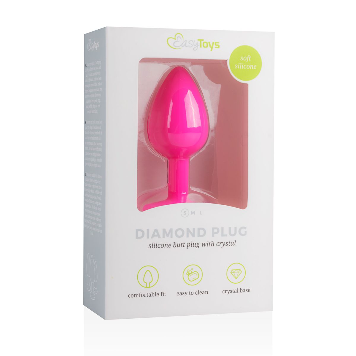Easytoys Anal Collection - Diamond Plug Small Roze (1 stuk) - image 3