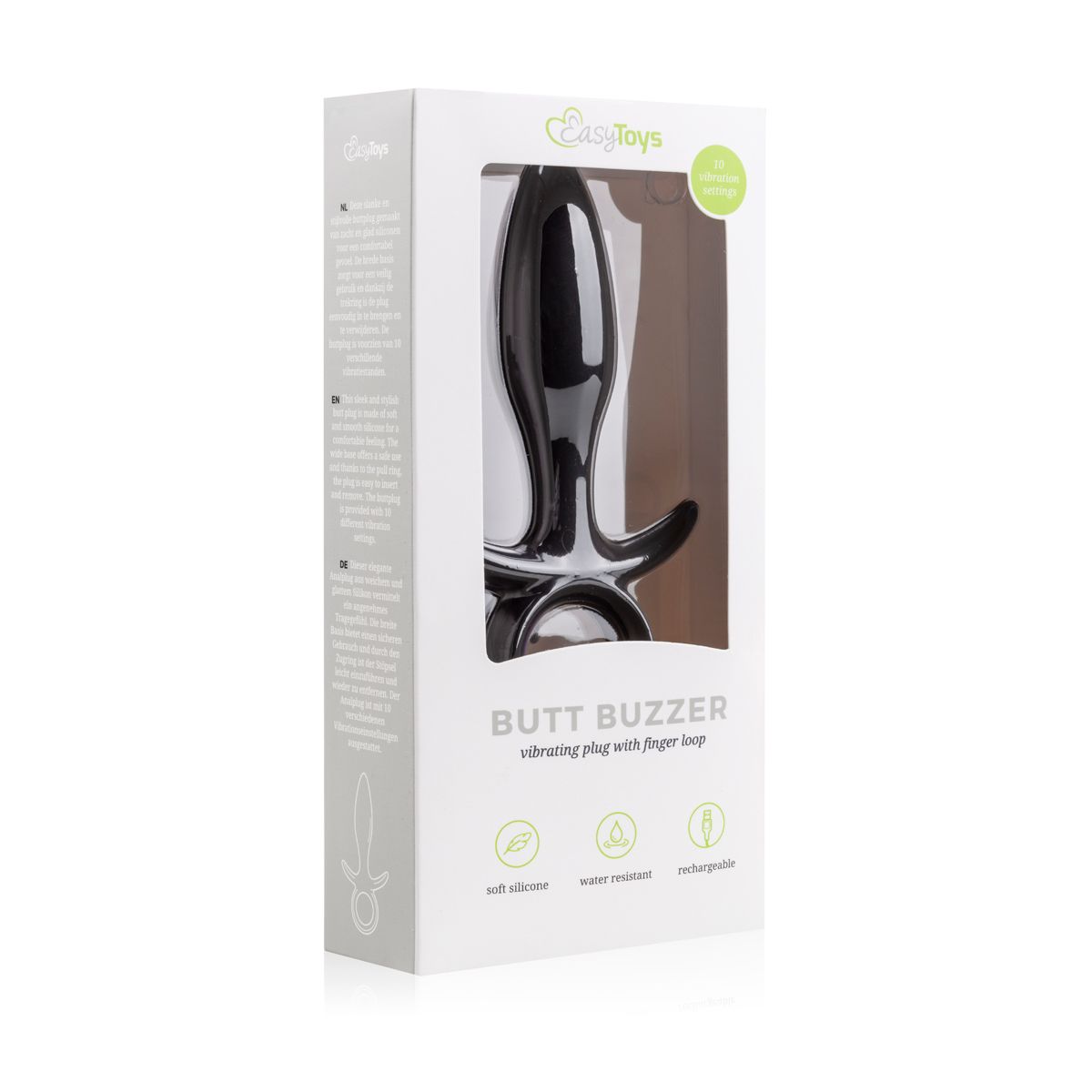 Easytoys Anal Collection - Butt Buzzer Zwart (1 stuk) - image 5