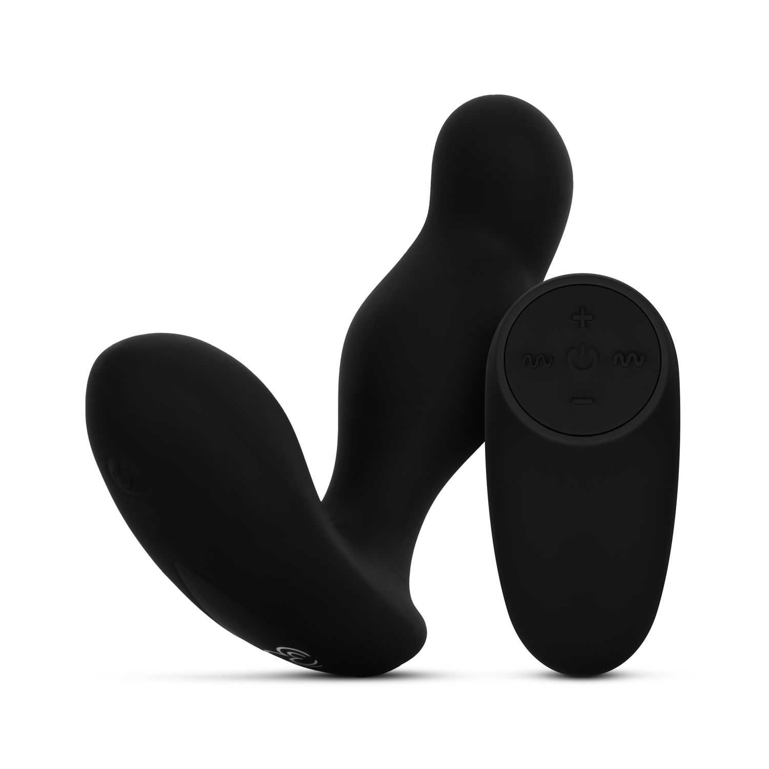 EasyToys - Vibrating Buttplug Zwart (1 stuk)