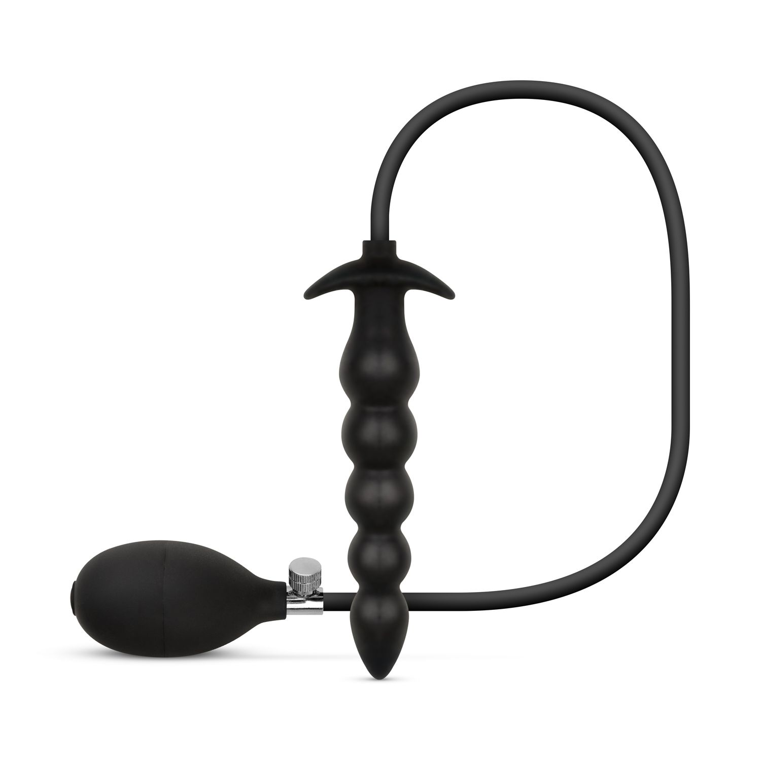 Easytoys Anal Collection - Inflatable Butt Plug Zwart (1 stuk)