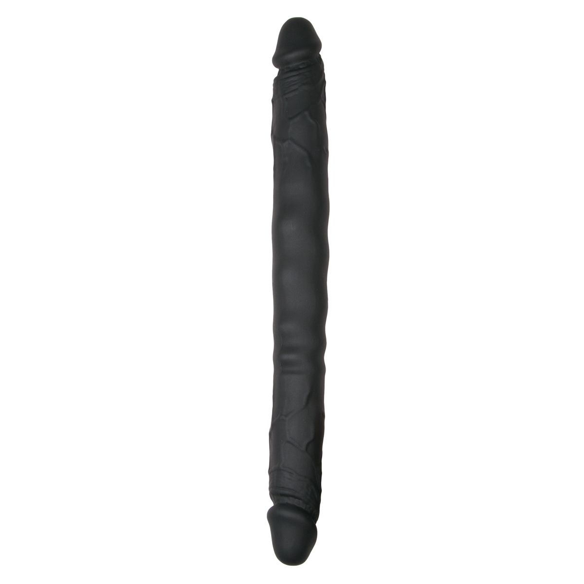 Easytoys Dildo Collection - Silicone Double End Dildo Zwart (1 stuk)
