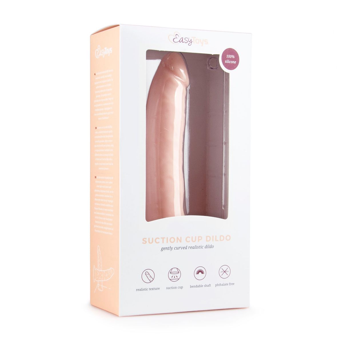 Easytoys Dildo Collection - Suction Cup Dildo Beige (1 stuk)