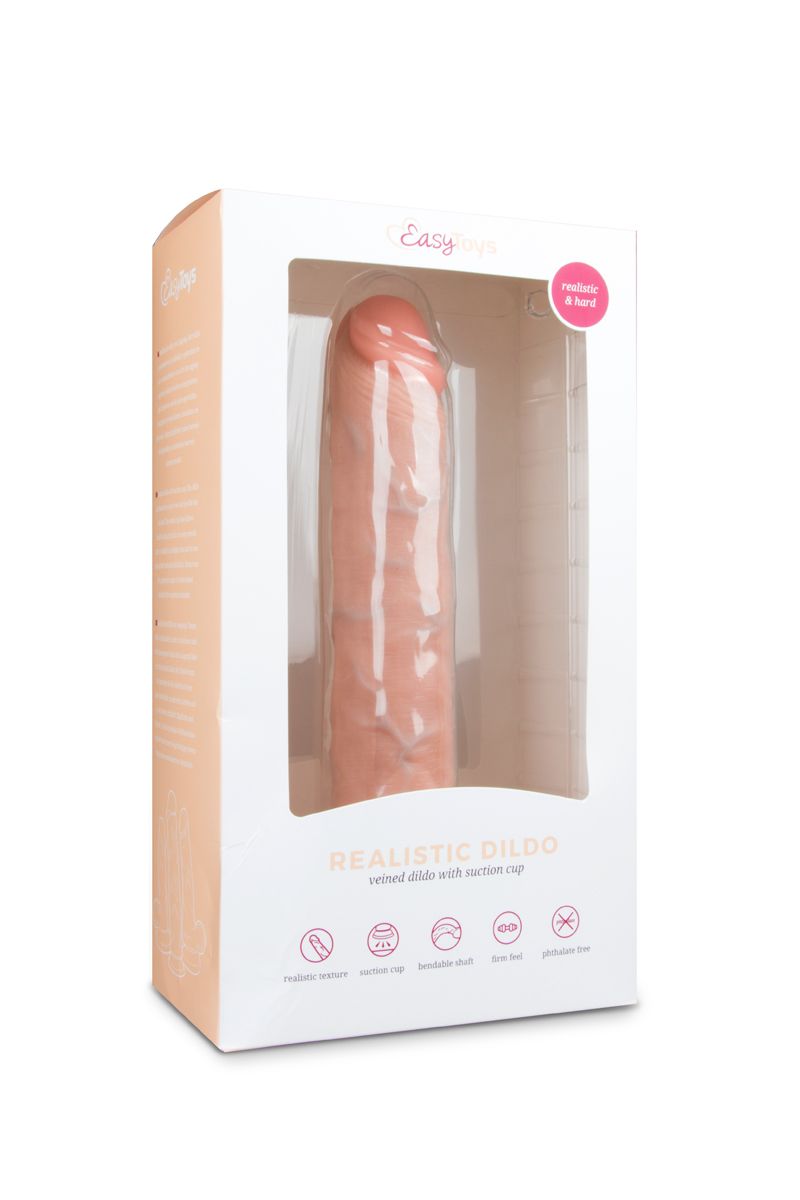 Easytoys Dildo Collection - Realistic Dildo 28.5 cm Beige (1 stuk)
