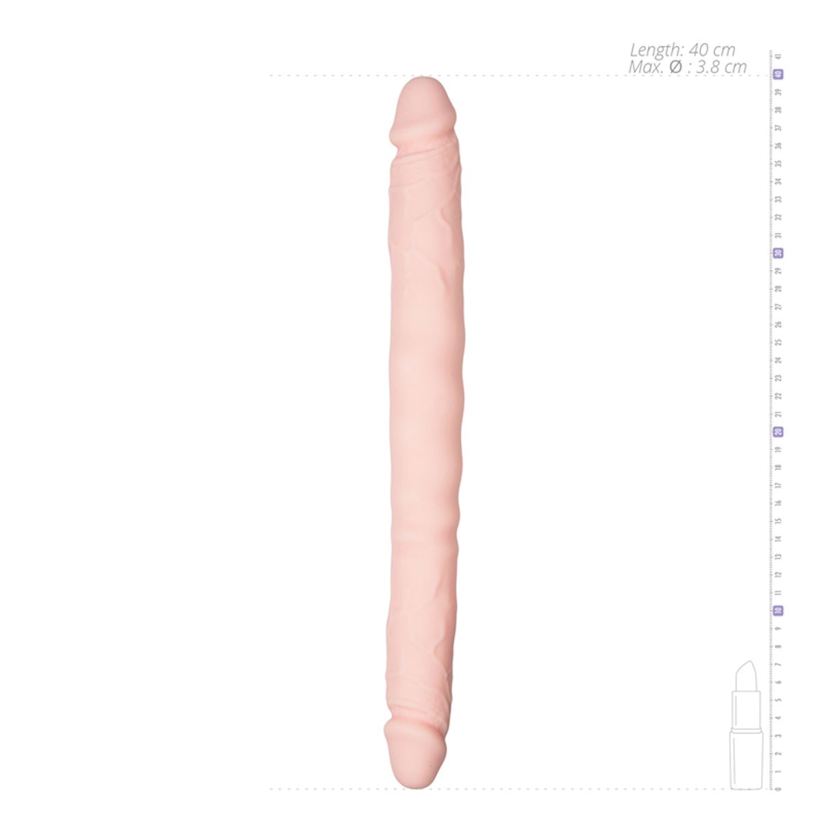 Easytoys Dildo Collection - Double Ended Dildo Beige (1 stuk) - image 2