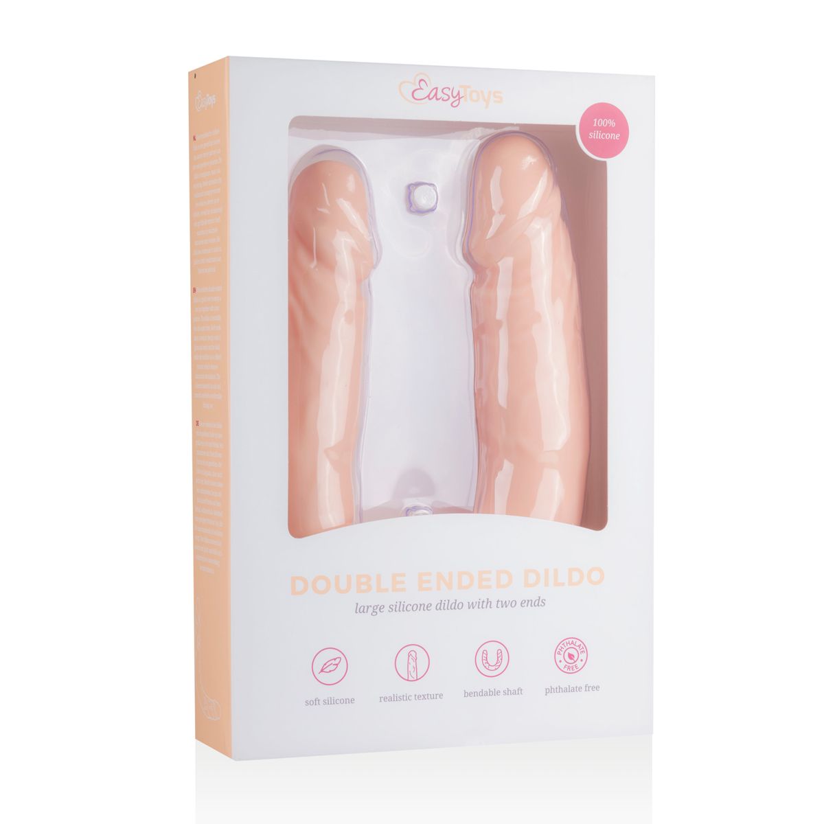 Easytoys Dildo Collection - Double Ended Dildo Beige (1 stuk) - image 3