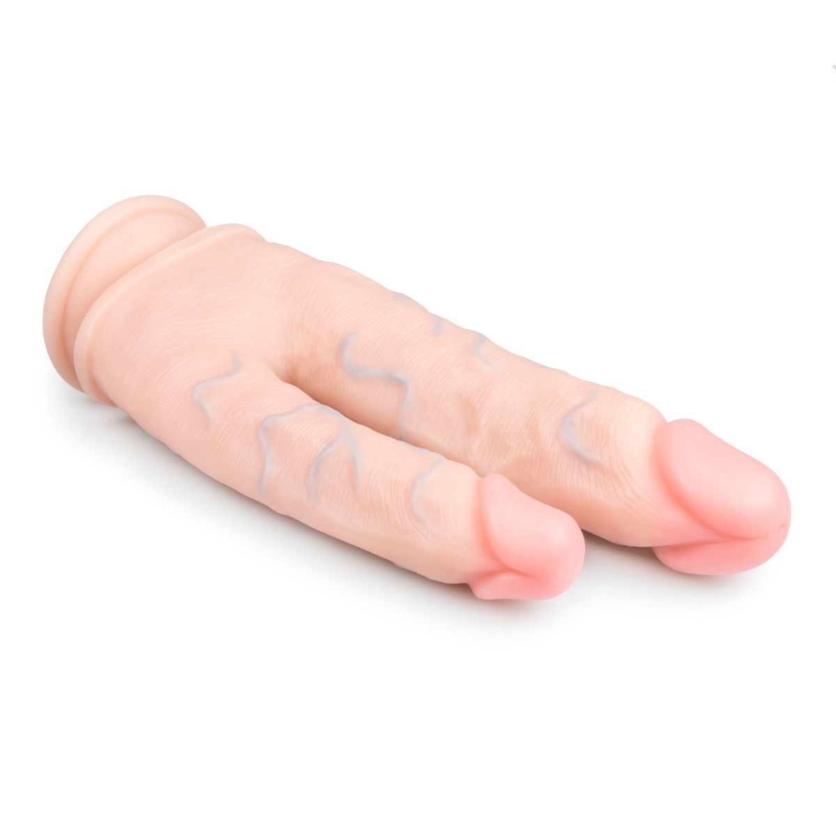 Easytoys Dildo Collection - Double Dildo 25 cm Beige (1 stuk) - image 2