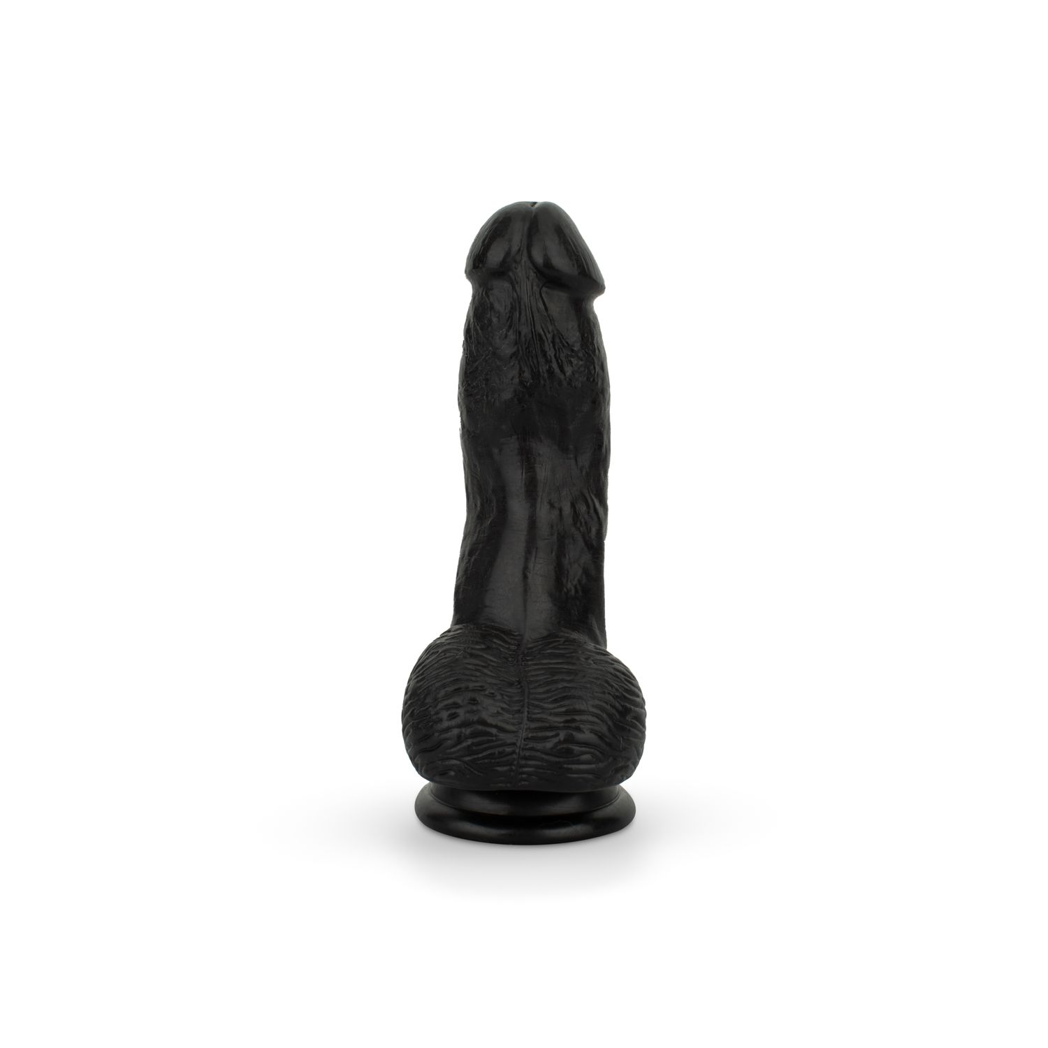 Easytoys Dildo Collection - Dildo with Balls 12 cm Zwart (1 stuk)
